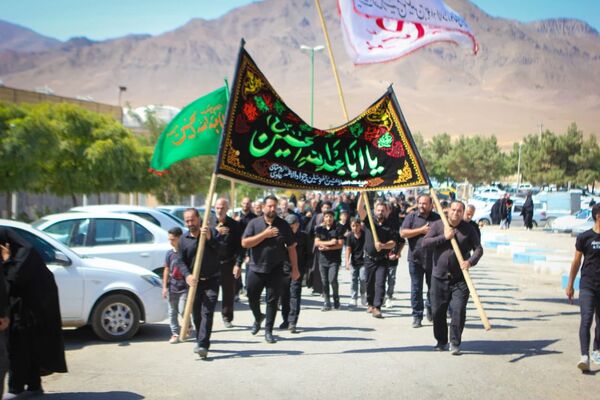عزاداری رحلت پیامبر(ص) و شهادت امام حسن(ع) در صحن آستان مقدس سلطانعلی(ع) مشهداردهال کاشان