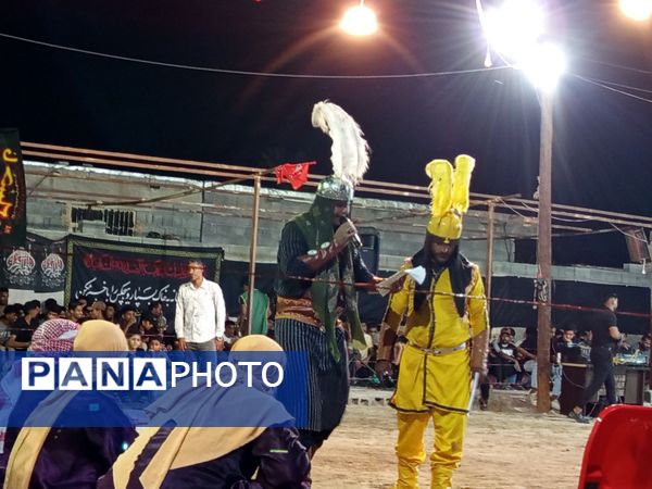 اجرای دوباره تعزیه در پشت علی‌آباد میناب