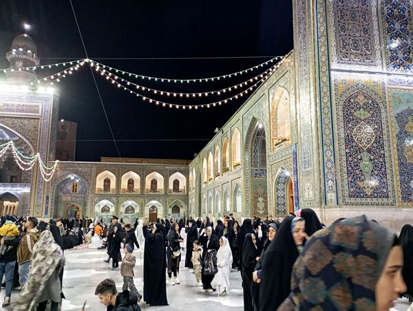ولادت امام حسن مجتبی(ع) در حرم امام رضا(ع)