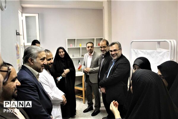 افتتاح اتاق بهداشت در آموزشگاه شهید سلیمانی قم
