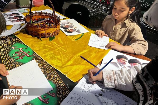  نقش‌آفرینی فعال فرهنگیان پاکدشت در موکب رهبر شهید