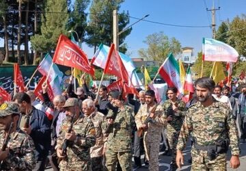 رزمایش جانفدا ۲ در شهرستان الیگودرز