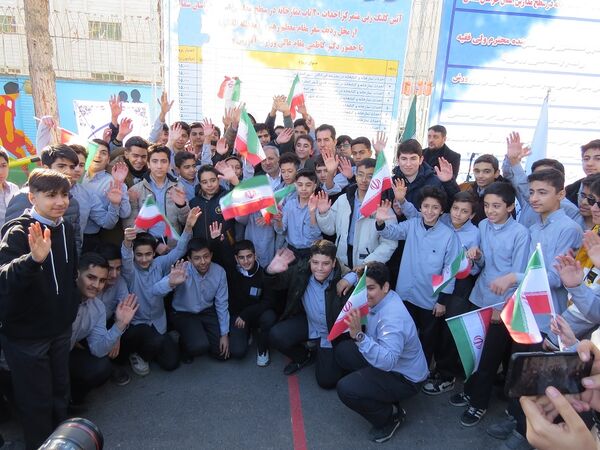 کلنگ زنی نمازخانه مدرسه پسرانه تیزهوشان بجنورد