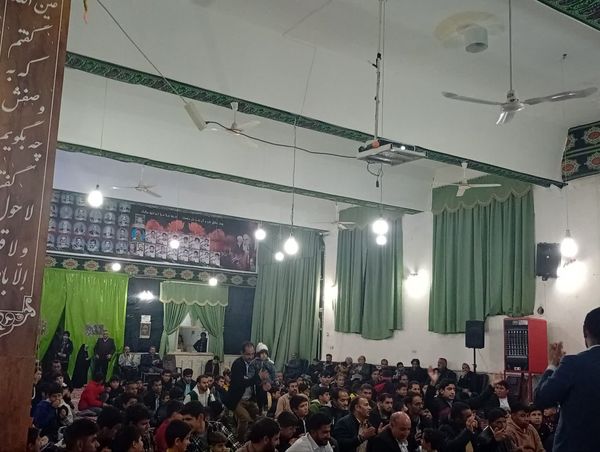 جشن میلاد امام علی (ع) در حسینیه حیدری فدافن