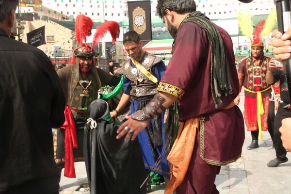 شور عزاداری عاشورای حسینی در قم