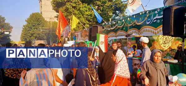 مردم غیور بروجرد در عید غدیر صدای وحدت و مقاومت در برابر اسرائیل جنایت کار