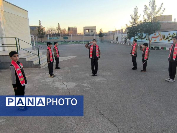 مراسم میلاد مولی الموحدین، علی (ع) در دبستان شهید پسندیده فدافن