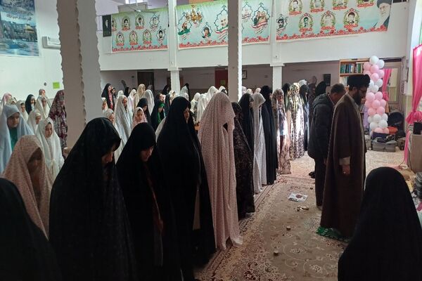 اولین روز  اعتکاف دختران شهرستان جاجرم 