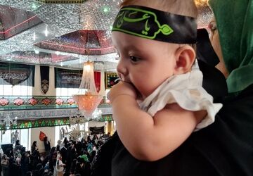 حسینیه اعظم شیروان، میزبان شیرخوارگان حسینی