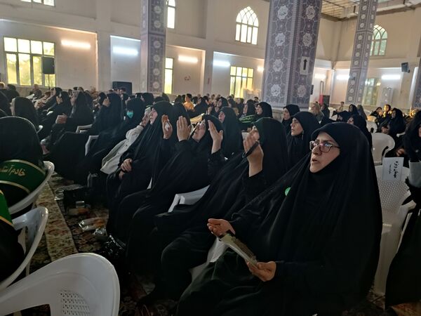 آیین گرامیداشت وفات حضرت ام البنین(س) و تکریم مادران و همسران شهدای شهرستان قدس