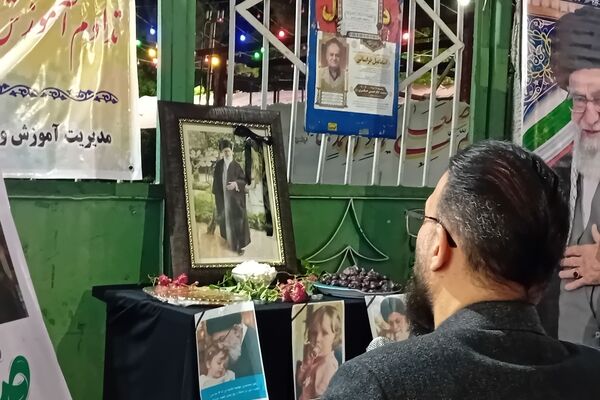 مراسم یادبود رهبر شهید در موکب آموزش و پرورش علی آبادکتول