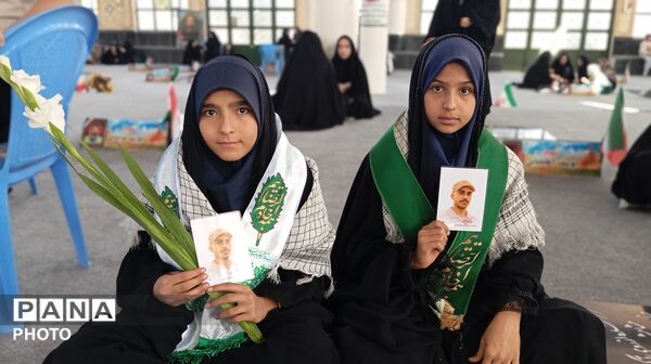 میهمانی لاله‌ها در شهرستان بن با حضور دانش‌آموزان 