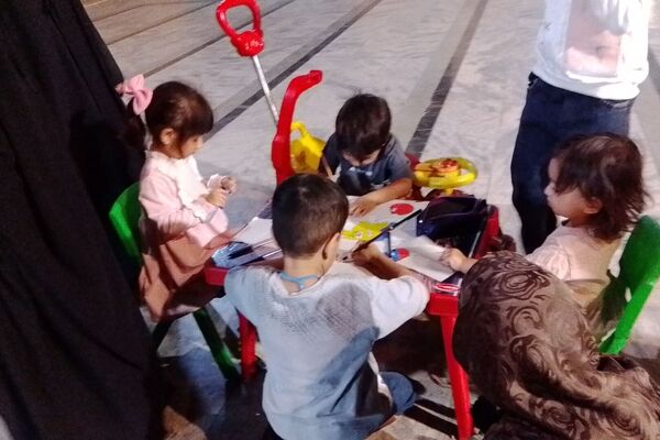 قاب پانا میزبان فعالیت غرفه کودک