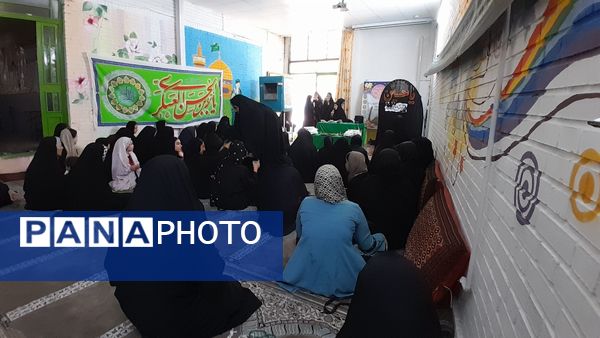 عزاداری دختران احلی من العسل به مناسبت شهادت حضرت رقیه(س)