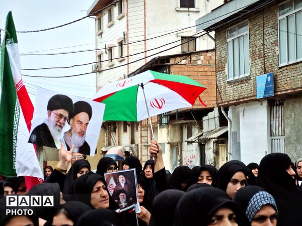 فریاد بلند آزادی قدس در گلوگاه 