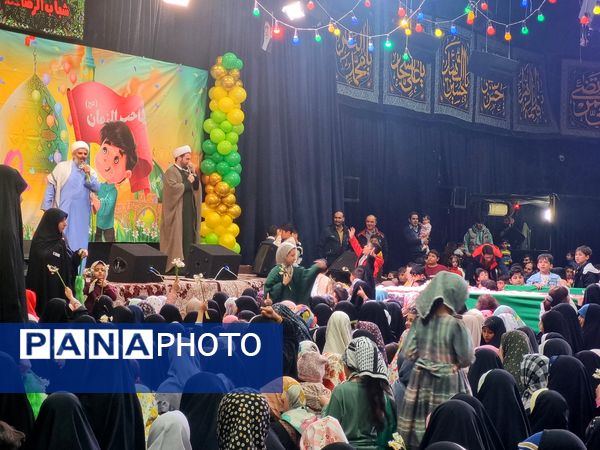 جشن بزرگ نیمه شعبان به همت هیات شباب الرضا در مشهد