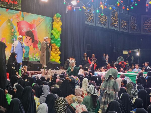 جشن بزرگ نیمه شعبان به همت هیات شباب الرضا در مشهد