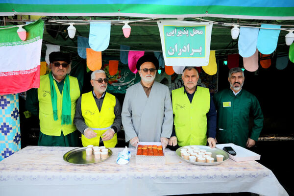 برپایی ایستگاه صلواتی موکب علی‌بن‌موسی‌الرضا(ع) استان گلستان