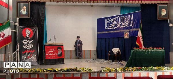  مراسم سوگواری و بزرگداشت حضرت آیت‌الله خامنه‌ای در نهاوند