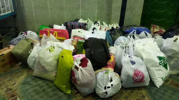 جشن کمک به مردم غزه در قائمشهر