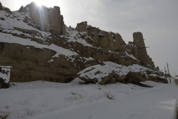 بارش اولین برف زمستانی در ایزدخواست