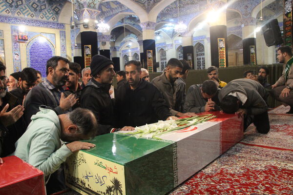 استقبال از شهدای گمنام در امامزاده سیدجعفر محمد یزد