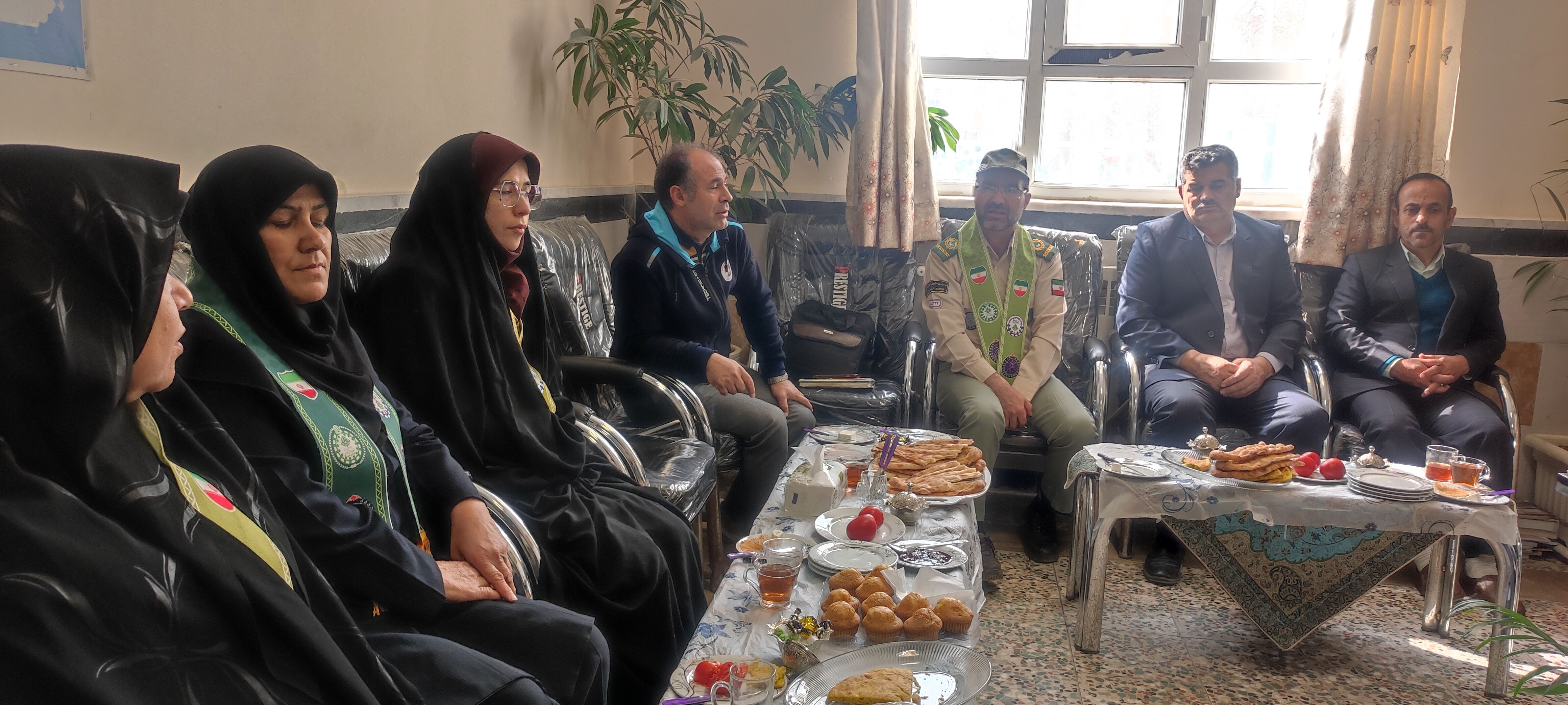 بازدید مدیر سازمان دانش‌آموزی خراسان شمالی از کلاس‌های ضمن خدمت سازمان‌دانش‌آموزی