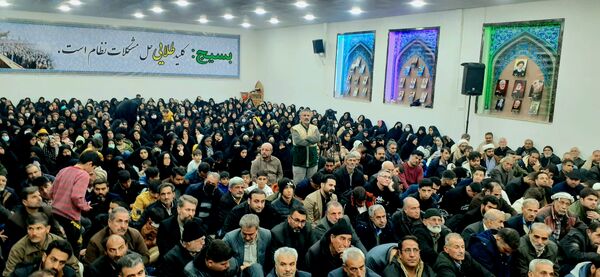 مراسم پنجمین سالگرد شهادت سردار سلیمانی در ناحیه سپاه سملقان