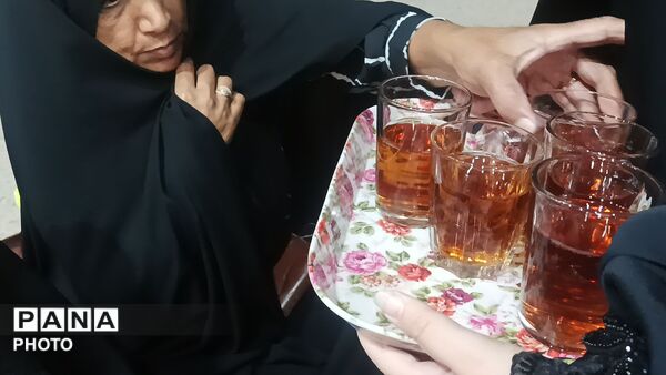 نهمین شب از مراسم عزاداری امام حسین همراه با هئیت زنجیر زنی در مسجد الغدیر