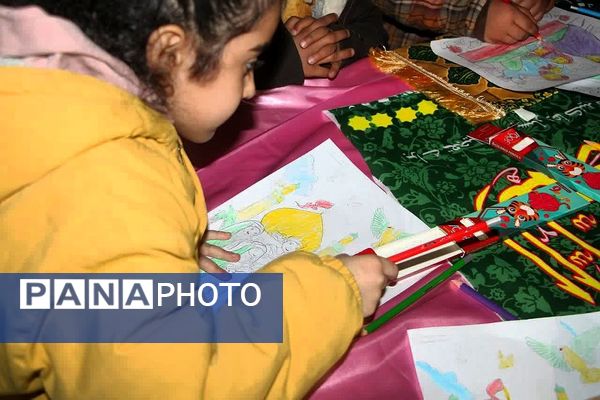 جشن خیابانی و هئیت هفتگی دختران دبیرستان شهید رستمرودی به مناسبت ولادت حضرت رقیه(س) 