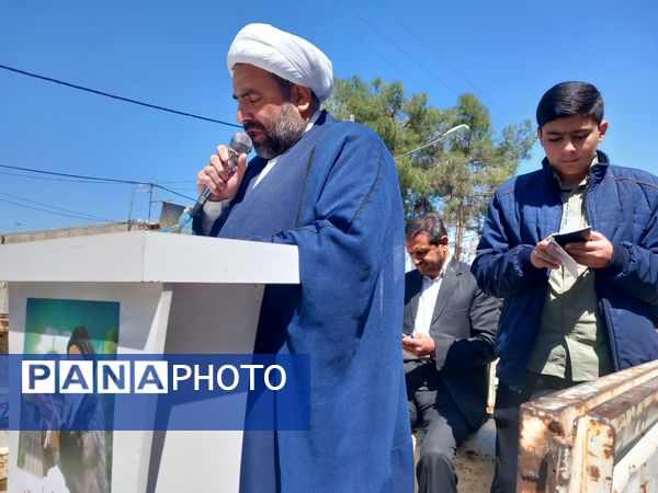 راهپیمایی باشکوه روز جهانی قدس در شهرستان خلیل‌آباد