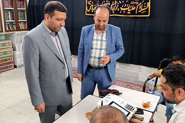 حضور پرشور مردم شهرستان بهارستان دو در دومین مرحله از انتخابات ریاست‌جمهوری