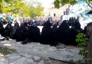 میزبانی امام‌زاده بی‌بی هاجر شهر دستنا از جشن بزرگ عید غدیر