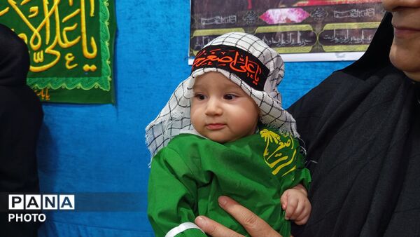 طنین «لبیک یا حسین» از گهواره‌های عشق