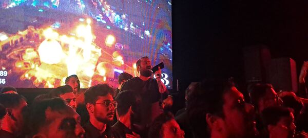 عزاداری شب تاسوعا در هیئت محبان ابالفضل  نیشابور 