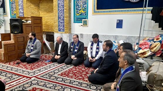 حضور قائم مقام وزیر در سازمان دانش‌آموزی در جمع دانش‌آموزان معتکف شهرستان اسفراین