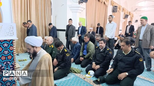 نخستین نماز جمعه ماه مبارک رمضان در شهرستان خلیل‌آباد 