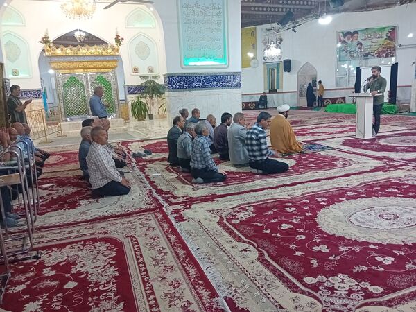 نماز عید قربان در امامزاده سید محمد(ع)کاشمر