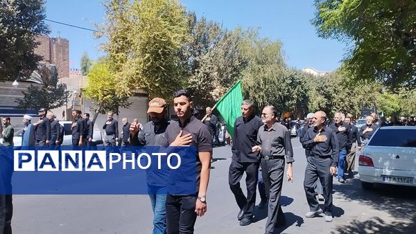 قافله عزای پیامبراکرم (ص) در کاشان