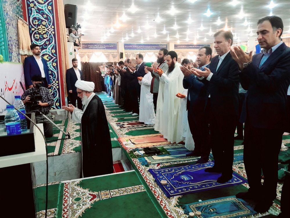 نماز عید فطر در بوشهر