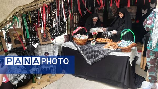 برگزاری همایش عهدواره سردار دل‌ها به مناسبت سالروز شهادت حاج قاسم سلیمانی در منطقه ۵ تهران