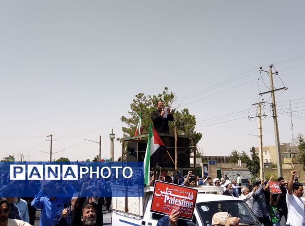 محکومیت ترور شهید اسماعیل هنیه توسط مردم تربت جام 