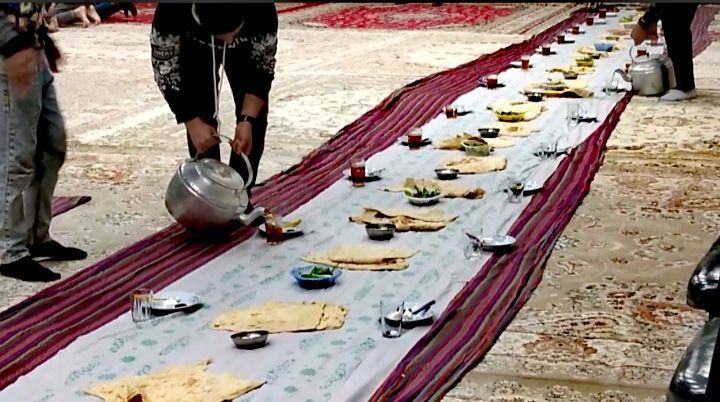 نماز جماعت به همراه افطاری در مسجد چهارده معصوم الغدیر 