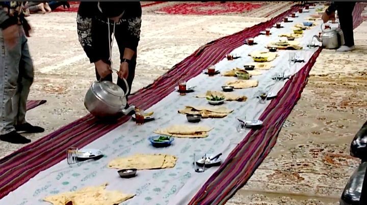 نماز جماعت به همراه افطاری در مسجد چهارده معصوم الغدیر 