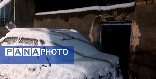 زمستان در بهار روستای استای تایباد