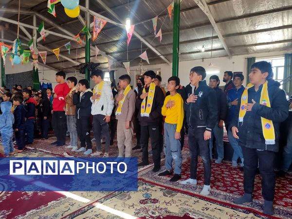 جشن باشکوه نیمه شعبان در روستای درخت سنجد ‌