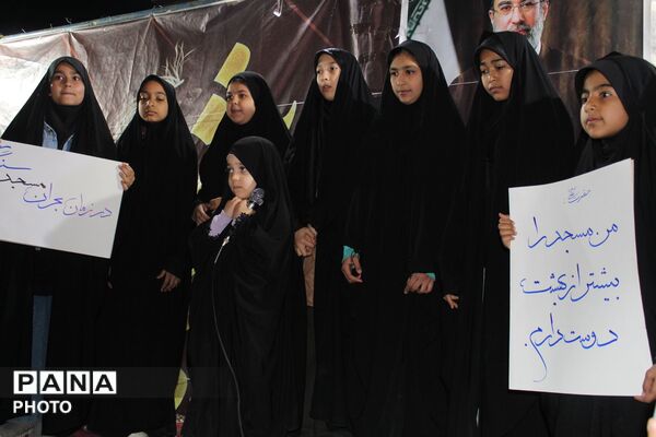 اینبار تجمعات شبانه در فاروج با حضور پررنگ آینده سازان