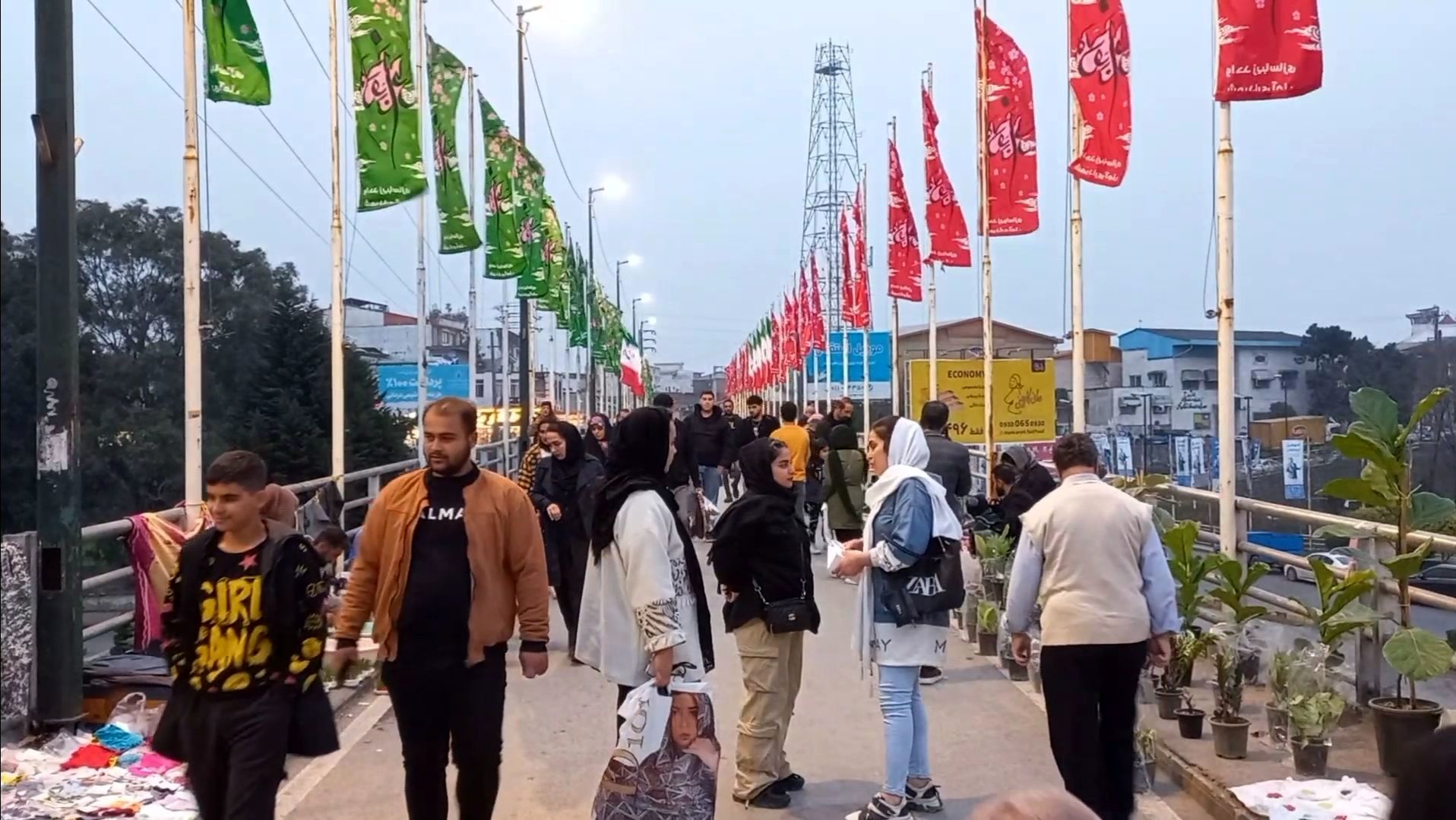 حال‌وهوای آمل در روزهای منتهی به عید نوروز/ فیلم