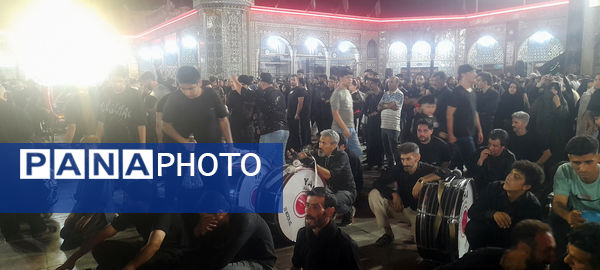 عزاداری سالروز شهادت هشتمین امام در قم