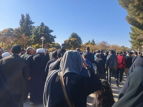 مراسم تشییع پیکر شهید گمنام  در شهرستان کاشمر 